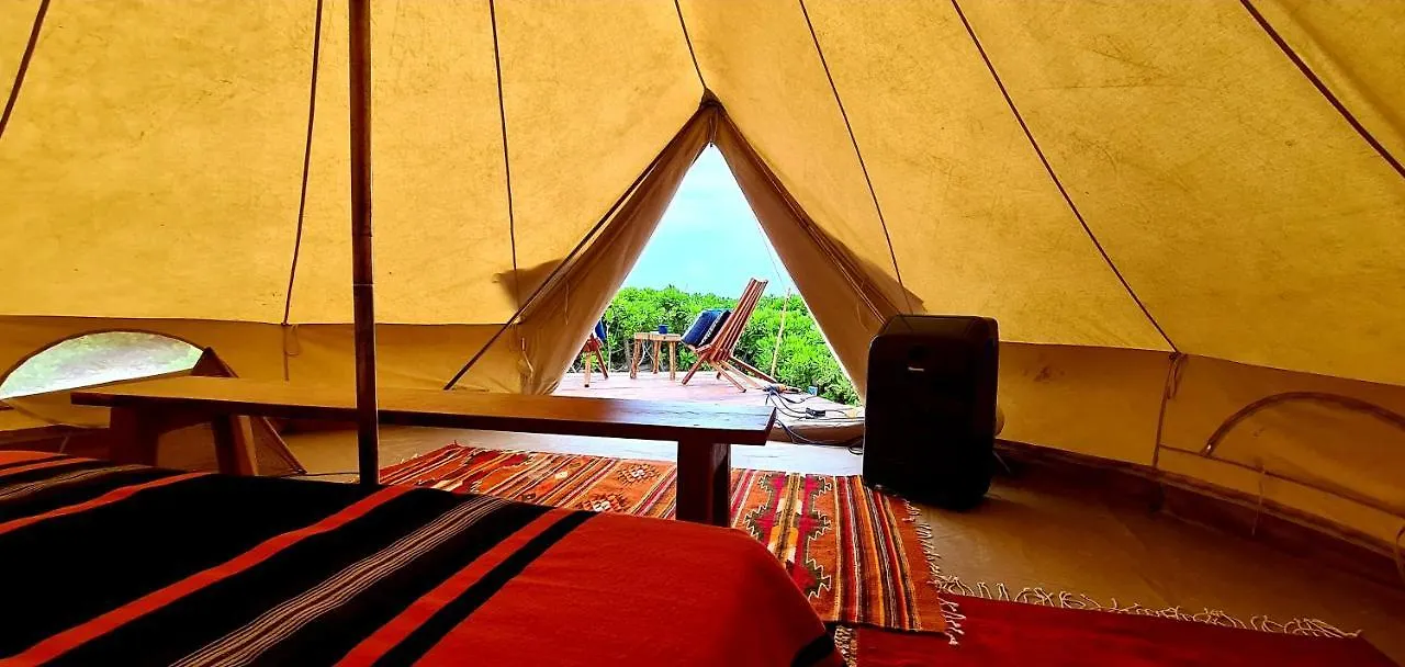 Glamp Ikal Tulum Hotel Luxury tent
