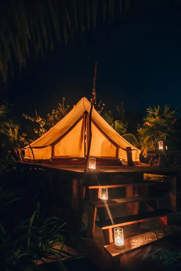 Luxury tent Glamp Ikal Tulum Hotel