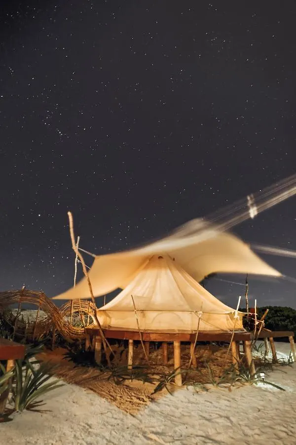 Glamp Ikal Tulum Hotel Luxury tent